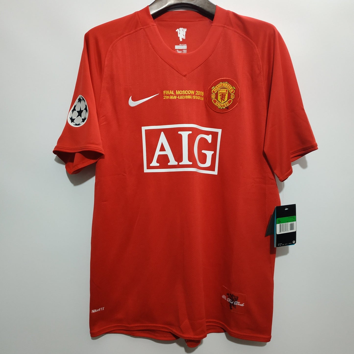 C.Ronaldo #7 |Manchester United Home 07/08 UCL