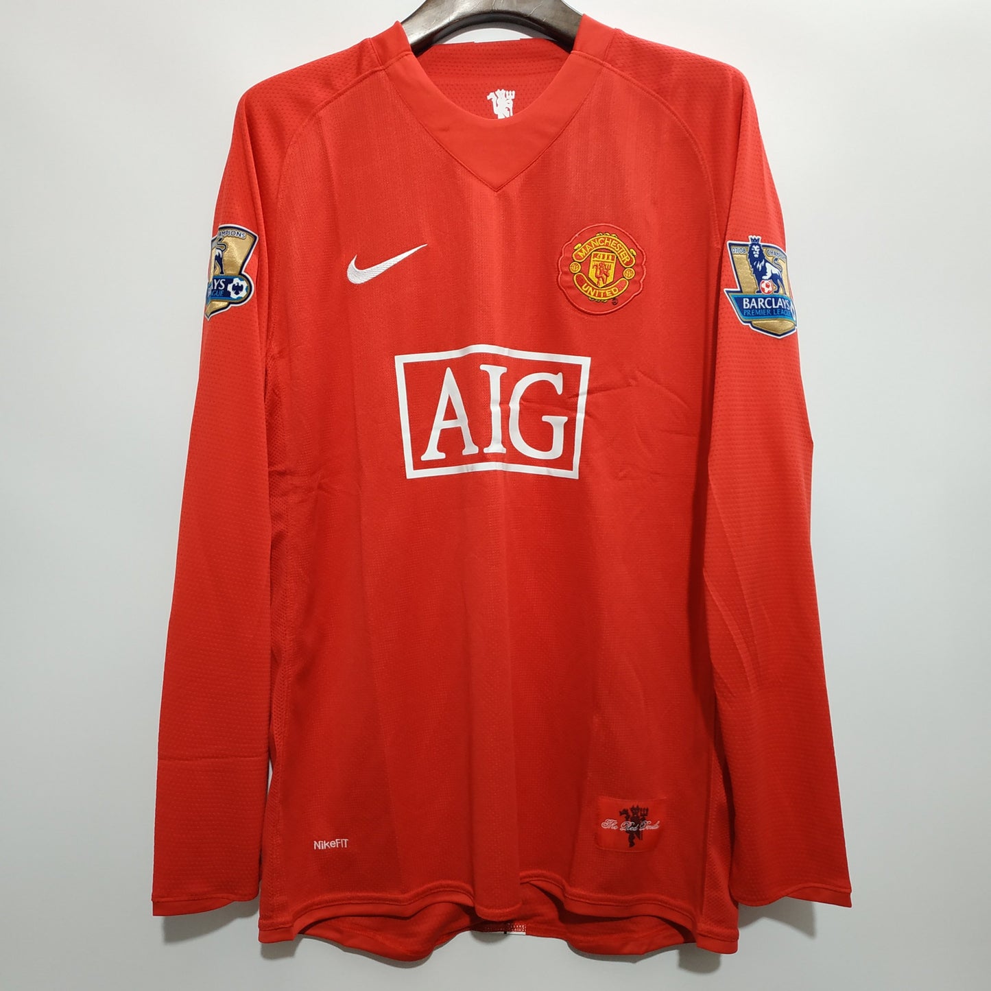 C.Ronaldo #7 |Manchester United Home 07/08 Premier League Long Sleeve