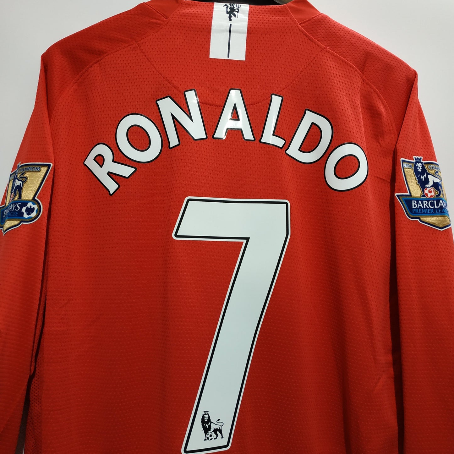 C.Ronaldo #7 |Manchester United Home 07/08 Premier League Long Sleeve