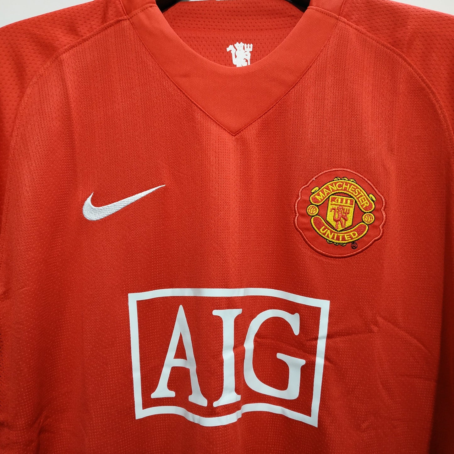 C.Ronaldo #7 |Manchester United Home 07/08 Premier League Long Sleeve