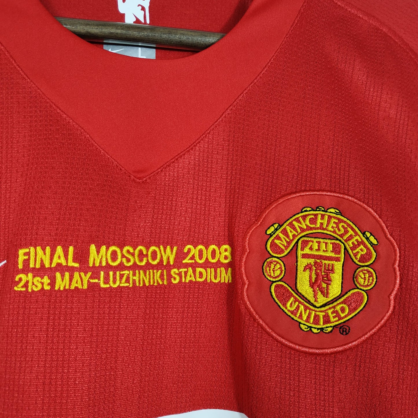 C.Ronaldo #7 |Manchester United Home 07/08 UCL Long Sleeve
